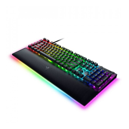 მექანიკური კლავიატურა - Razer BlackWidow V4 Pro RGB Green Switch EN Black