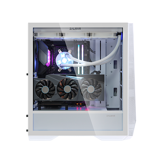 ქეისი - Zalman Z9 Iceberg White - 2x140 Fan
