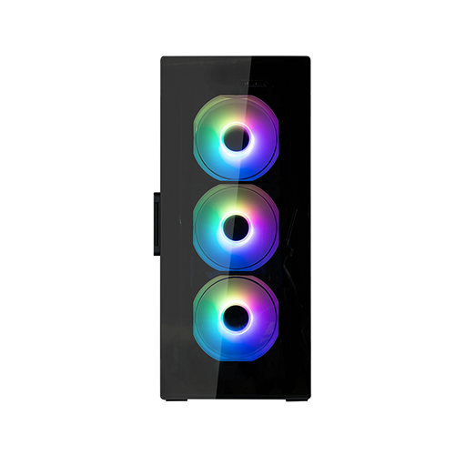 ქეისი - Zalman i3 Neo TG Black - 4x120 Fan RGB