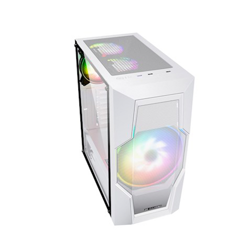ქეისი - 2E Gaming Turbo G2057W White - 3x120 Fan ARGB + 1x200 Fan ARGB