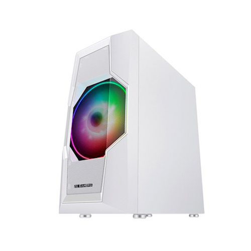 ქეისი - 2E Gaming Turbo G2057W White - 3x120 Fan ARGB + 1x200 Fan ARGB