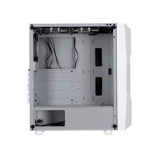 ქეისი - 2E Gaming Turbo G2057W White - 3x120 Fan ARGB + 1x200 Fan ARGB