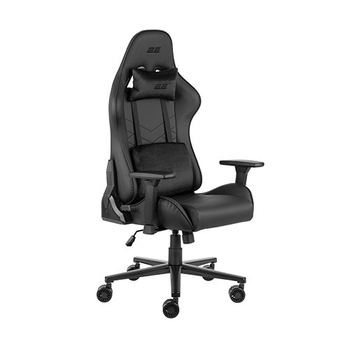 კომპიუტერის სკამი - 2E Gaming Chair Bushido Gen II Black-Black