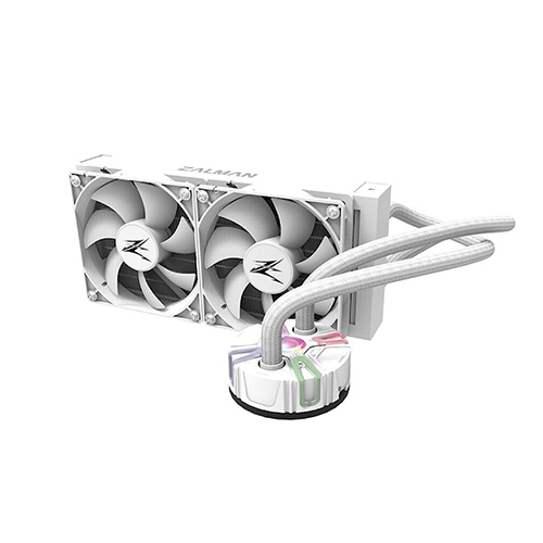 პროცესორის წყლის გაგრილება - Zalman Reserator 5 Z24 240 mm White