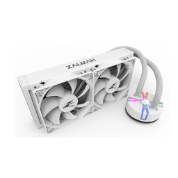 პროცესორის წყლის გაგრილება - Zalman Reserator 5 Z24 240 mm White