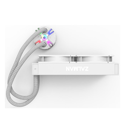 პროცესორის წყლის გაგრილება - Zalman Reserator 5 Z24 240 mm White