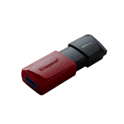 ფლეშ მეხსიერება - Kingston DataTraveler Exodia 128 GB USB 3.2 Black-Red