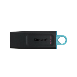 ფლეშ მეხსიერება - Kingston DataTraveler Exodia 64 GB USB 3.2 Black- Blue.