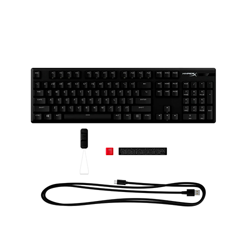 მექანიკური კლავიატურა - HyperX Alloy Origins PBT Red