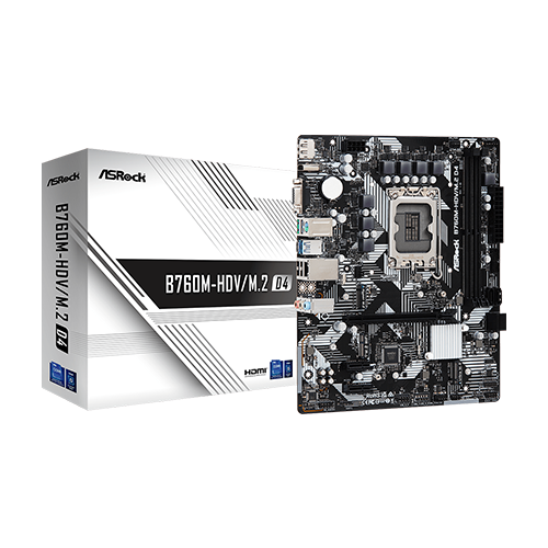 დედაბარათი - Asrock B760M-HDV DDR4