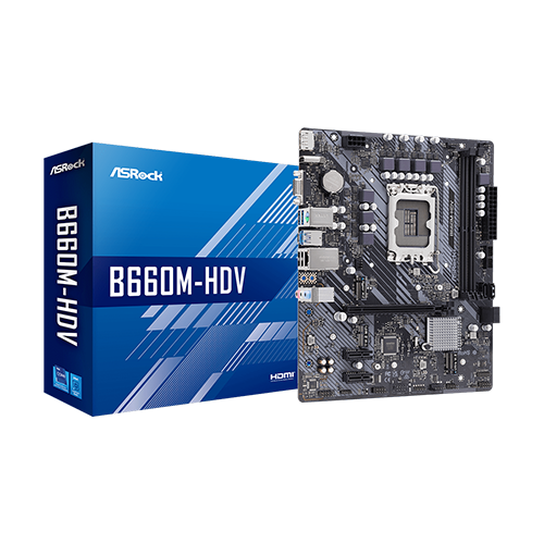 დედაბარათი - Asrock B660M-HDV DDR4