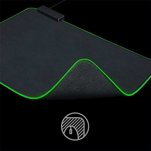 მაუსპადი - Razer Goliathus Chroma Black - 25.5x35.52 სმ