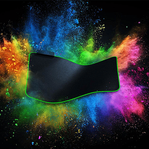 მაუსპადი - Razer Goliathus Chroma Black - 25.5x35.52 სმ