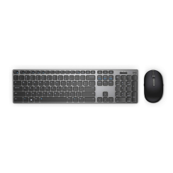 Combo - Wireless Keyboard + Mouse - Dell KM7321W Grey WL BT