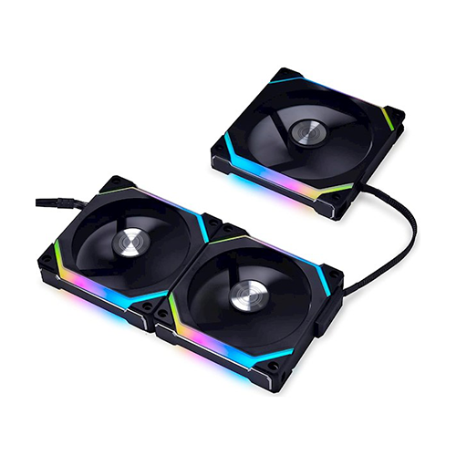 ქეისის გაგრილება - Lian Li SL120 V2 - 3x120 Fan ARGB Black