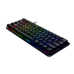 მექანიკური კლავიატურა - Razer Huntsman Mini Purple Switch USB RU RGB Black
