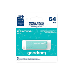 ფლეშ მეხსიერება - Goodram UME3-0640CRR11 64 GB USB 3.2 Cyan