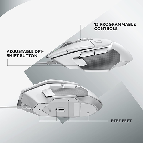მაუსი - Logitech G502 X White