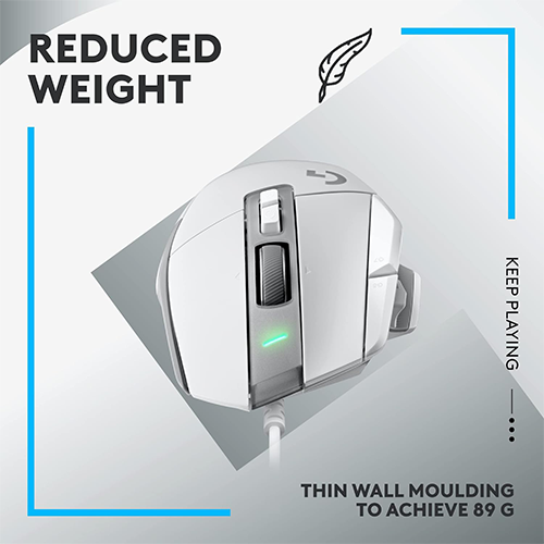 მაუსი - Logitech G502 X White