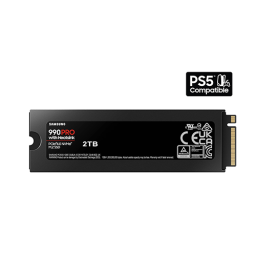M2 SSD Samsung 990 Pro 2 TB With Heatsink PCIe 4.0