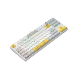 მექანიკური კლავიატურა - A4Tech Bloody S87 RGB Energy White