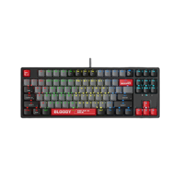 Mechanical Keyboard - A4Tech Bloody S87 RGB Energy Red