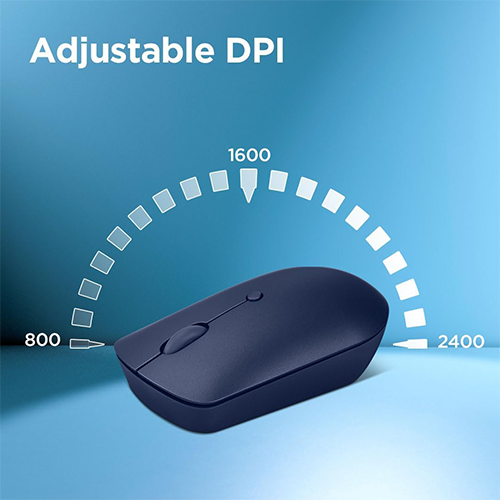 უკაბელო მაუსი - Lenovo 540 Type-C Compact Abyss Blue WL