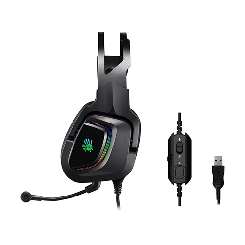 ყურსასმენი - A4Tech Bloody G570 Black -Grey