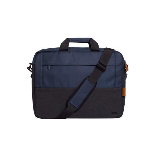 ნოუთბუქის ჩანთა - Trust Lisboa Black-Blue For 16 Inch