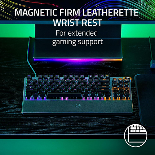 მექანიკური კლავიატურა - Razer Huntsman V3 Pro TKL RGB Black