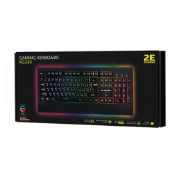კლავიატურა - 2E Gaming KG330 LED USB Black