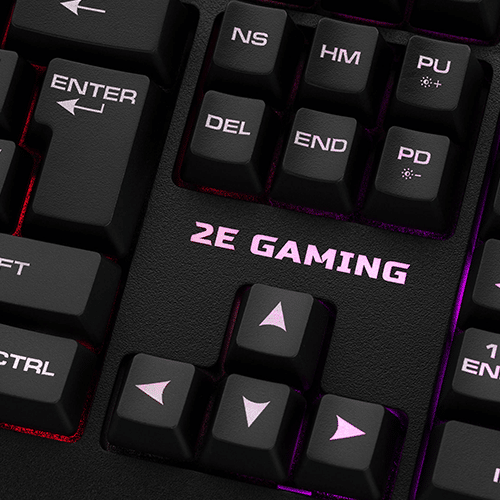 კლავიატურა - 2E Gaming KG330 LED USB Black