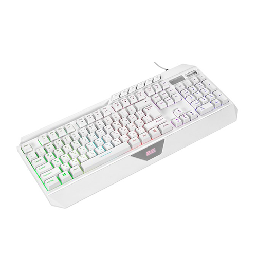 კლავიატურა - 2E Gaming KG315 RGB White