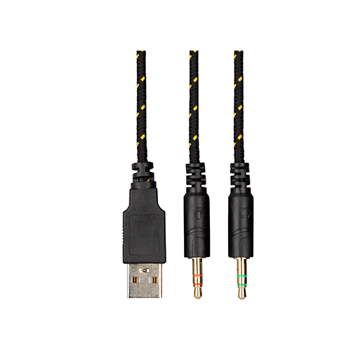 ყურსასმენი - 2E Gaming HG300 LED 3.5mm Black