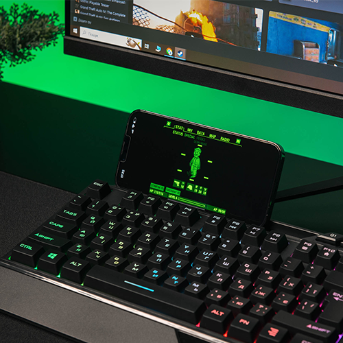 კლავიატურა - 2E Gaming KG315 RGB Black