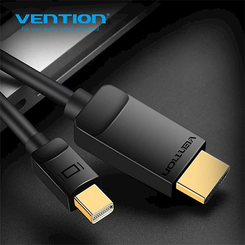 გადამყვანი კაბელი - Vention Mini Display To HDMI Black 2მ
