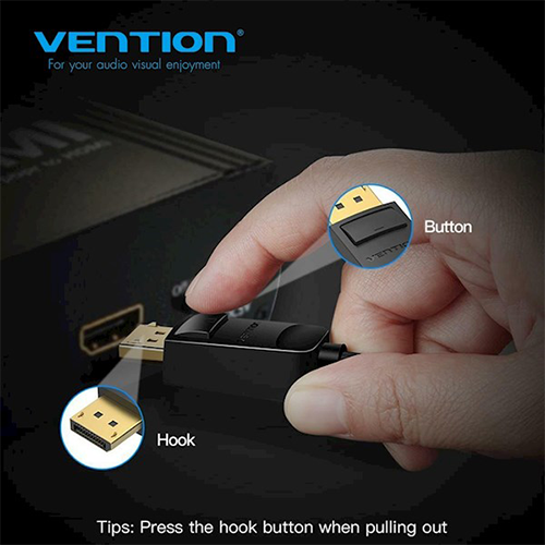 გადამყვანი კაბელი - Mini Display To Display Vention 2მ