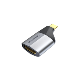 გადამყვანი - Type-C To HDMI Gray Alloy Type Vention