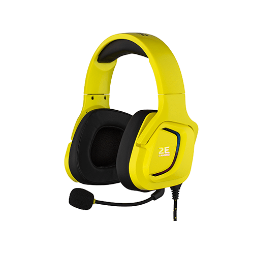 ყურსასმენი - 2E Gaming HG340 RGB 3.5mm Yellow
