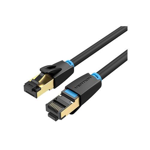 ინტერნეტის კაბელი - Vention Cat8 2მ Black