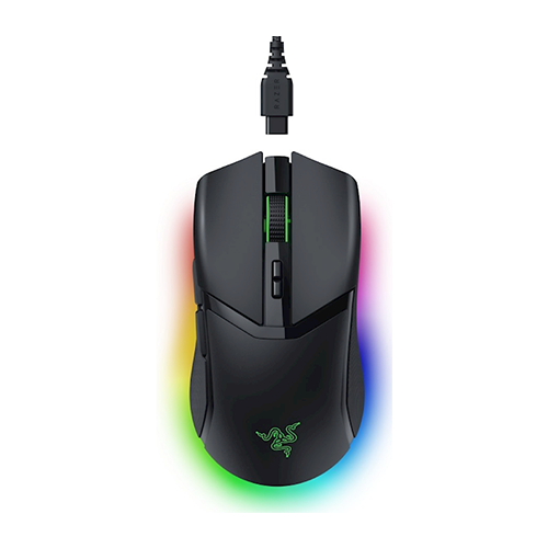 უკაბელო ტენვადი Bluetooth მაუსი - Razer Cobra Pro RGB Black Rechargeable WL BT