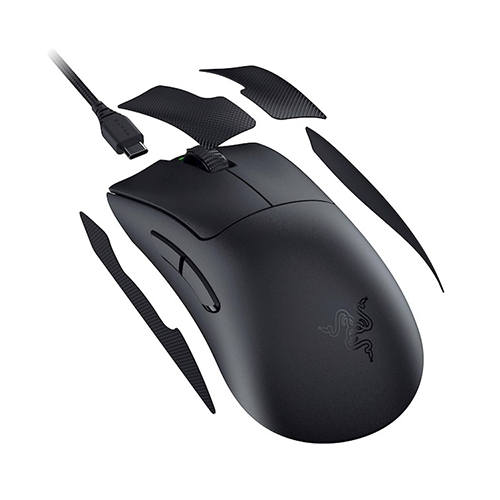 უკაბელო ტენვადი Bluetooth მაუსი - Razer Deathadder V3 Pro Black Rechargeable WL BT