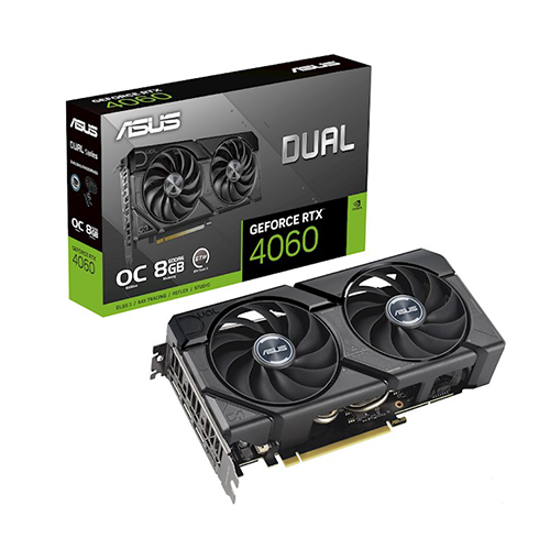 ვიდეობარათი - Asus RTX 4060 8 GB Dual Oc Evo