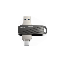 ფლეშ მეხსიერება - Netac US11 USB 3.2 + Type-C 64 GB