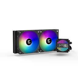პროცესორის წყლის გაგრილება - Zalman LCS Alpha 2 A24 240 mm ARGB Black