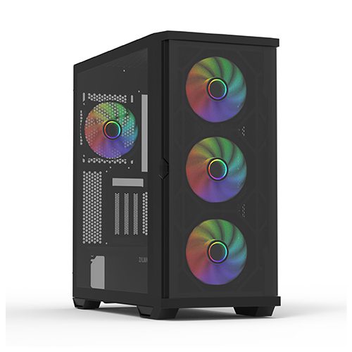 ქეისი - Zalman Z10 Duo Black - 4x120 Fan ARGB