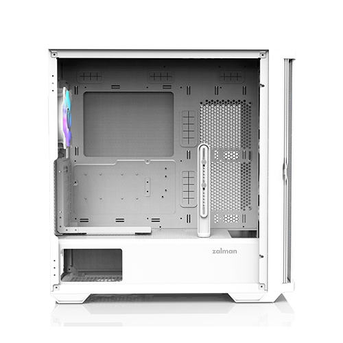 ქეისი - Zalman Z10 Duo White - 4x120 Fan ARGB