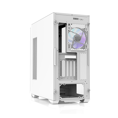 ქეისი - Zalman Z10 Duo White - 4x120 Fan ARGB