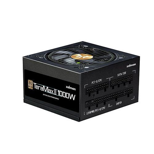 კვების ბლოკი - Zalman TeraMax 2 ZM 1000 Watt 80 Plus Gold Full Modular Black
