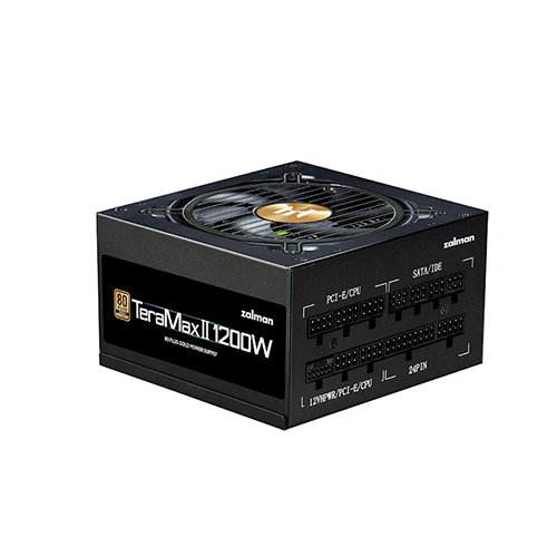 კვების ბლოკი - Zalman TeraMax 2 ZM 1200 Watt 80 Plus Gold Full Modular Black
